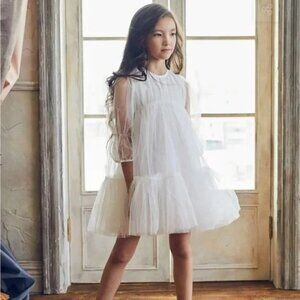 Nellystella Alice Dress Bright White Size 4